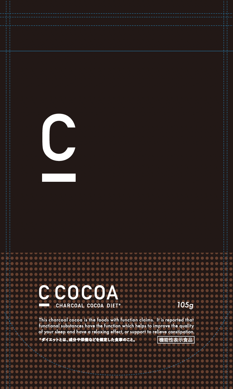 C COCOA チャコールココア ダイエット 105g 1袋 【ポイント10倍】 - コーヒー